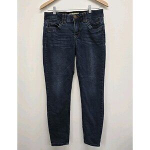 Democracy Ab Technology Skinny Jeans Size 6 Elastic Waist Stretch Denim Comfort